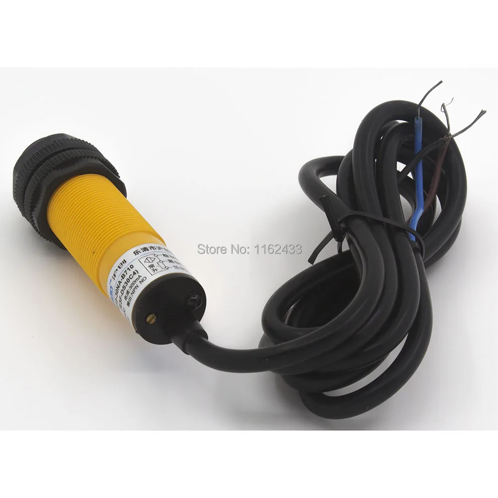 Фотоэлектрический датчик M18 30 см Измерение постоянного тока NPN без E3F DS30C4