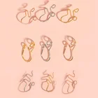 1 шт., спиральное кольцо-манжета для носа из нержавеющей стали