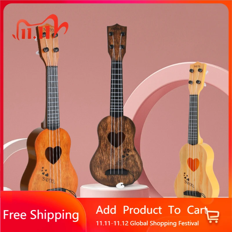 

Искусственная гитара Детские Музыкальные инструменты игрушка для начинающих Музыка образование развитие подарки на день рождения для дет...
