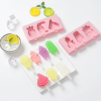 homemade food grade silicone ice cream molds with lid ice lolly moulds freezer ice cream bar molds maker with popsicle sticks