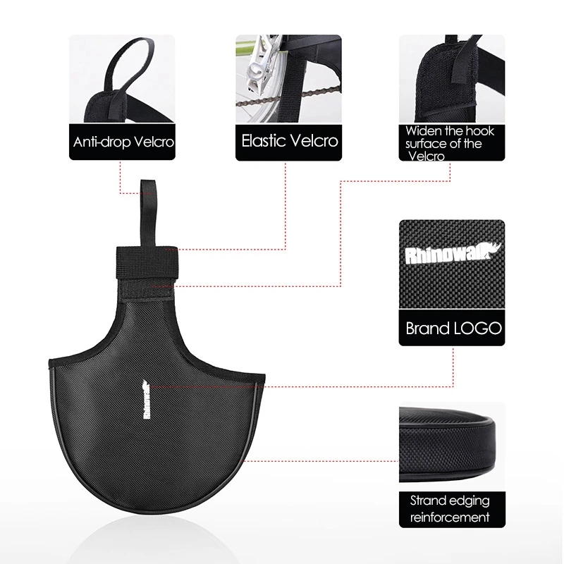 Rhinowalk протектор коленчатого вала для велосипеда защита защитное кольцо