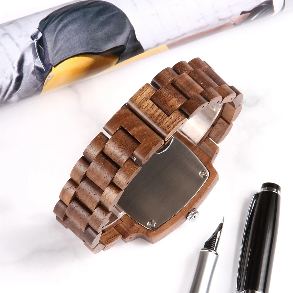 Женские часы из сандалового дерева | Наручные