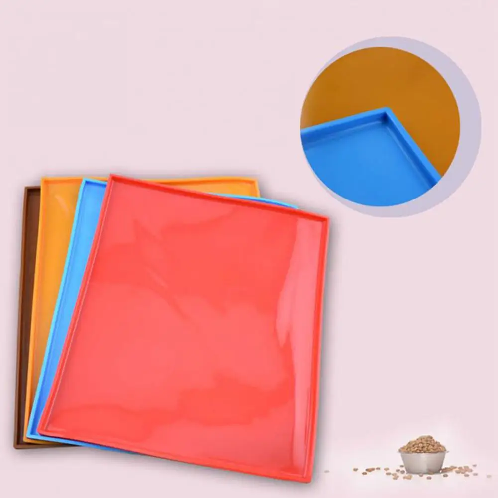 Водонепроницаемый силиконовый коврик для кормления домашних животных миска