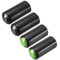 uxcell 4pcs microphones battery cover for pgx24 slx24 pg58 sm58 beta58 green black