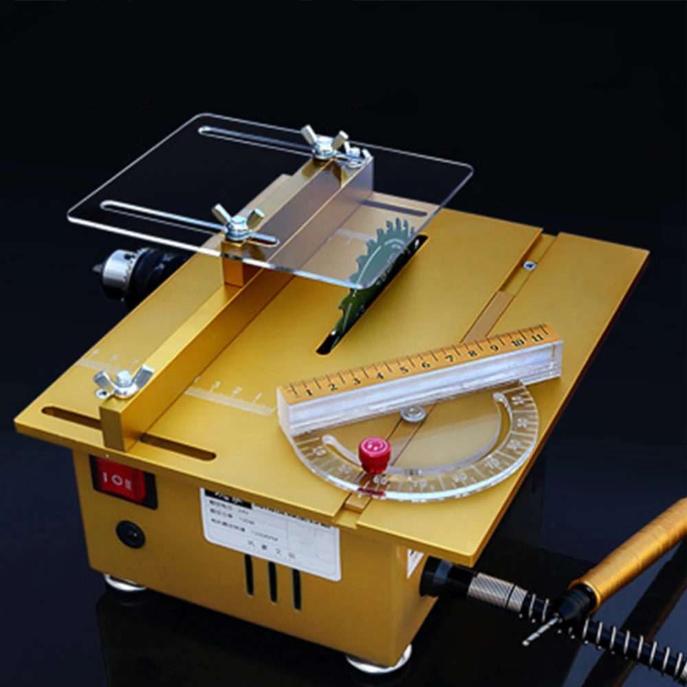 Настольная мини-пила 24 В постоянного тока для ручной работы верстак