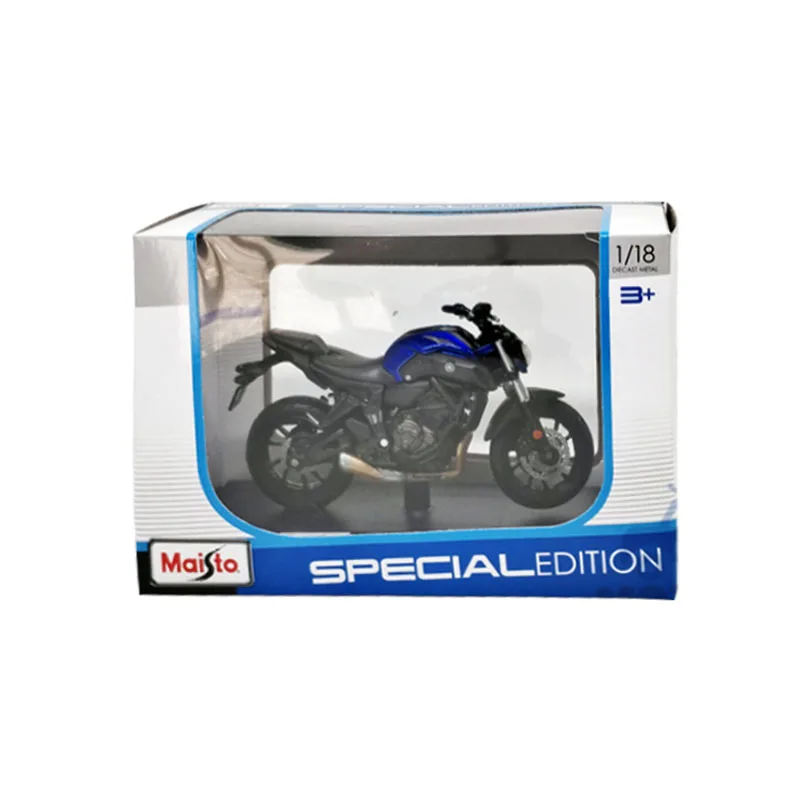 

Maisto 1:18 Yamaha 2018 MT-07 Alloy Die cast Motorcycle Model toy For Children Gifts Toy Collection