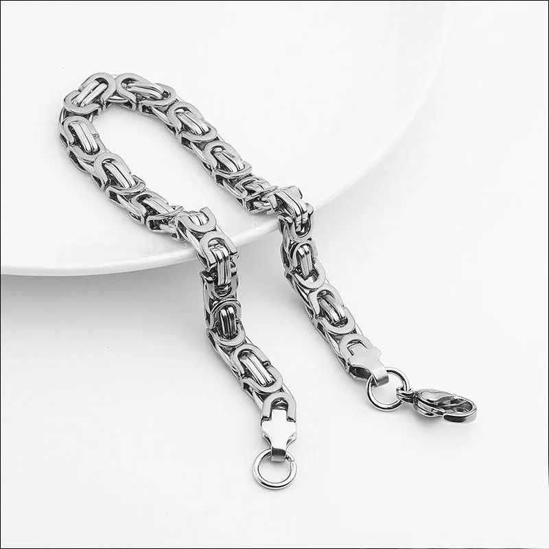 Модный Ювелирный Браслет yyw из нержавеющей стали для мужчин и женщин крутая