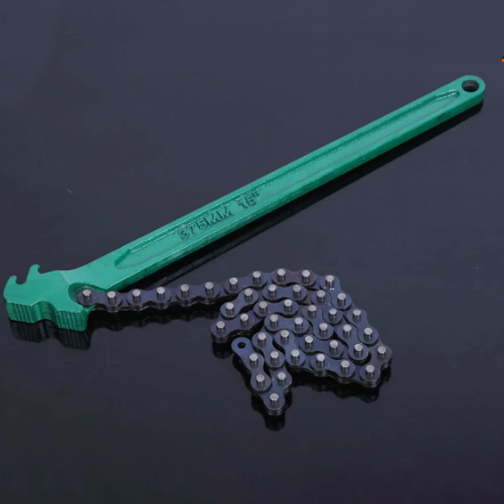 

Spanner Plier High-hardness Durable Professional Chain Wrench Repair Engine Box Portable Auto Tool Removal Oil Fuel Filter