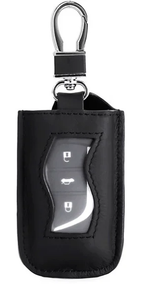 

Wear-resistant Key Purse Genuine Leather Keysmart Soft Cowhide Car Key Holder Easy To Pull Back And Forth Porta Chaves D985
