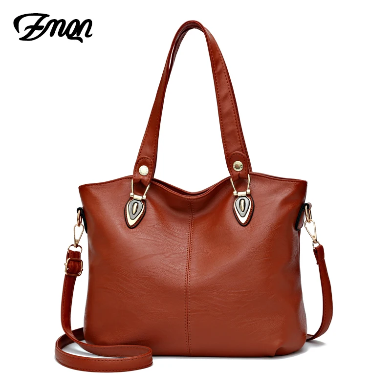 ZMQN женская сумка из мягкой кожи известного бренда Повседневные Сумки через плечо