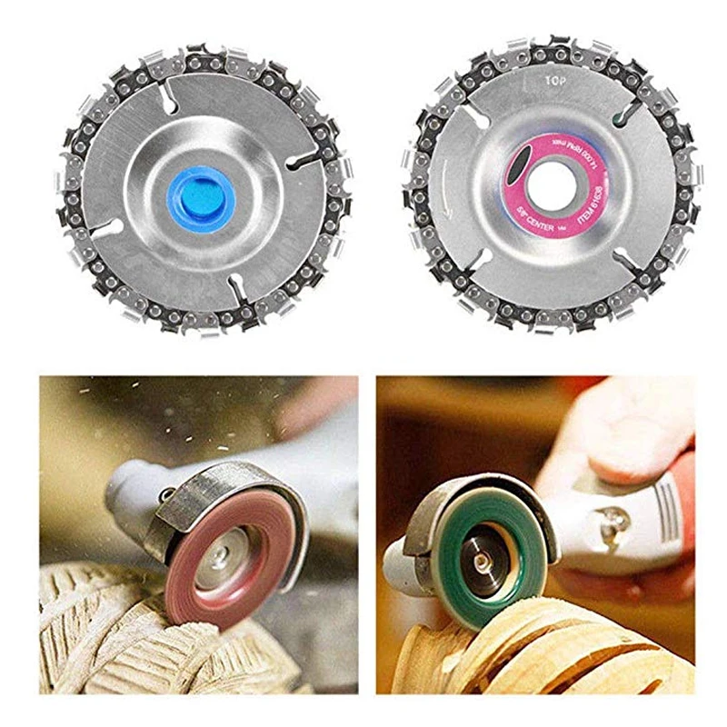 Новый 4 дюйма/5 дюймов шлифовальник диск и цепи 22 зуб тонкой абразивные отрезные