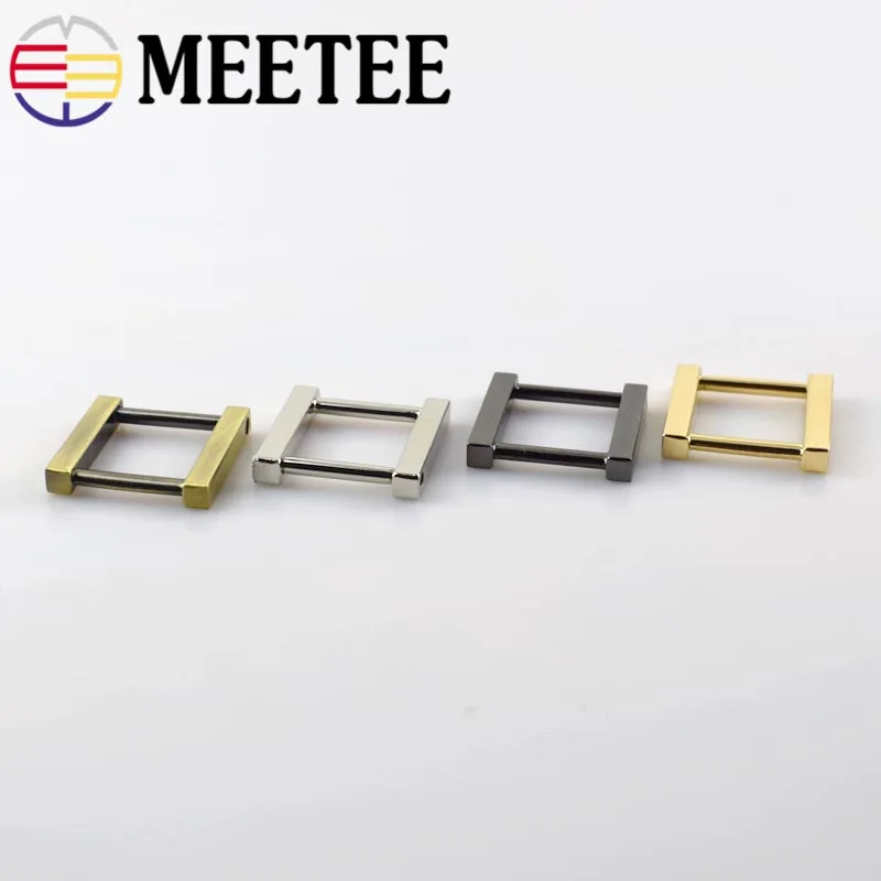 4/10 шт. Съемные квадратные металлические пряжки для сумки ремешок ручка застежка