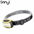 Налобный фонарь, светодиодный, водонепроницаемый, 4 режима работы, 3 * AAA