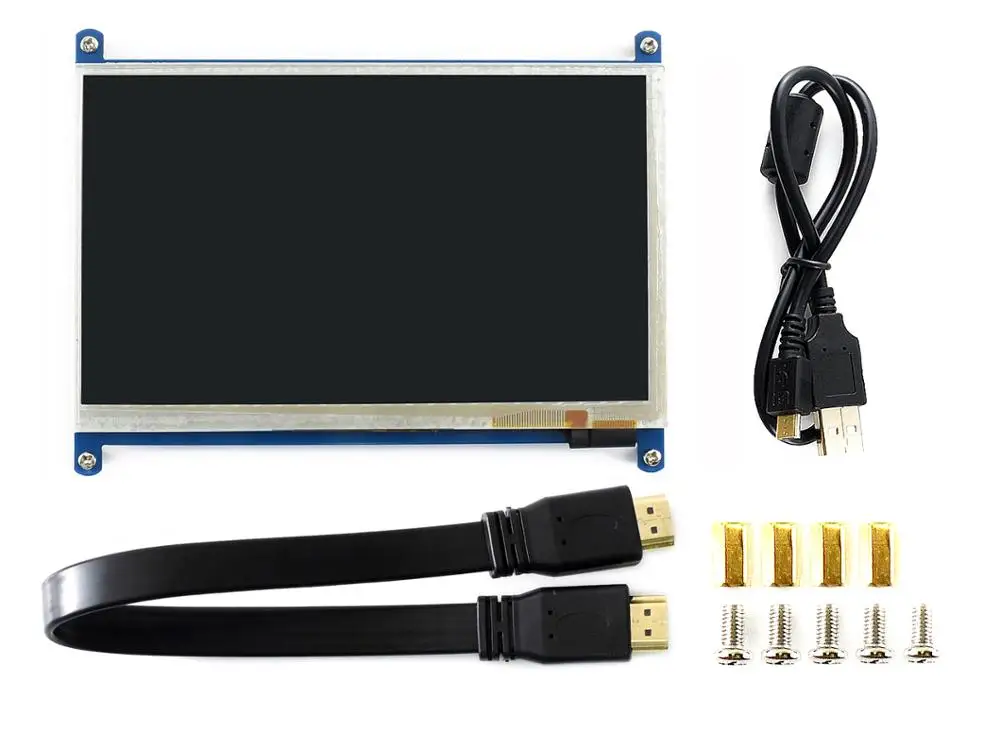 Waveshare 7-дюймовый HDMI LCD (B) 800*480 емкостный сенсорный экран интерфейс для Raspberry Pi BB Black и