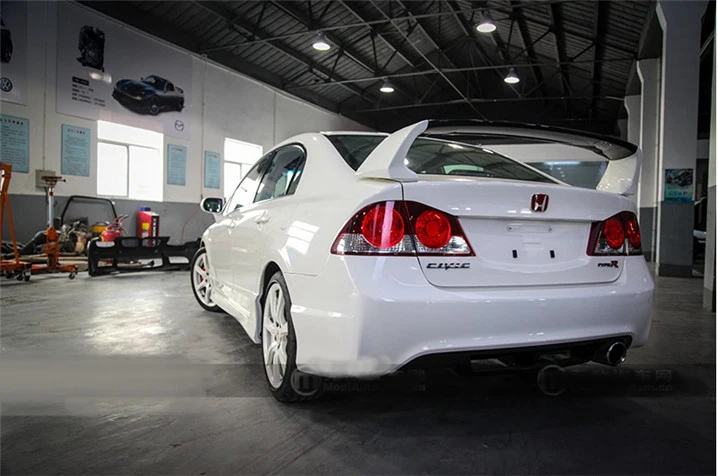 Спойлер для Honda FD2 Civic спойлер из АБС материала заднего крыла автомобиля задний