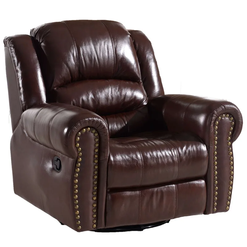 Один из рециклированной кожи мягкое кресло кровать цветов на выбор|sofa factory|sell