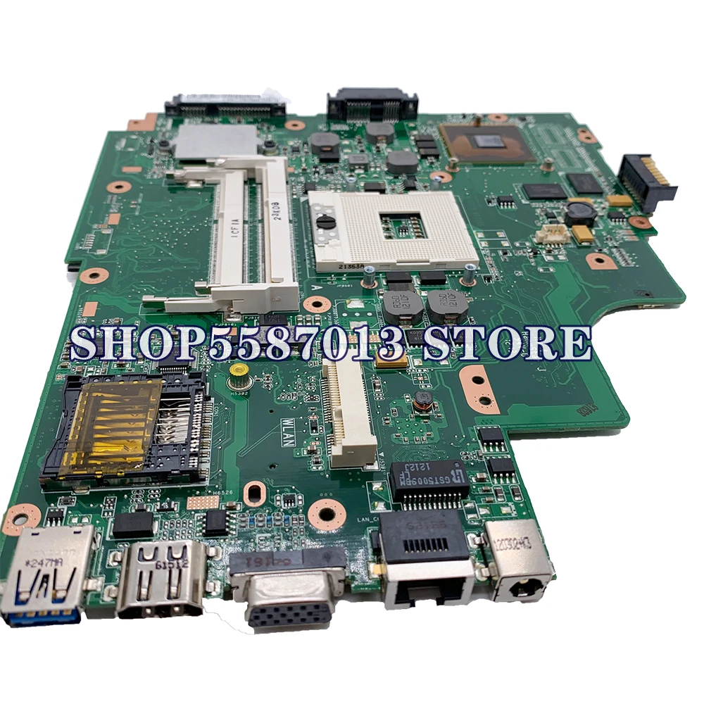 

K43S for ASUS K43SV K43SJ K43SM A43SJ A84SJ P43SJ laptop motherboard mainboard test OK 100% test