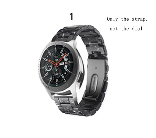 

Fashion Resin Bands Compatible for Smart Watches with Stainless Steel Buckle Watch Bands 6 Colors 38mm/40mm 42mm/44mm WB132