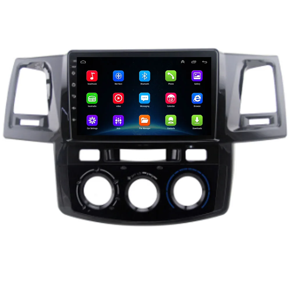 4G LTE Android10.0 для Toyotal Fortuner/HILUX Revo / Vigo 2004-2013 2014 мультимедийный стерео автомобильный