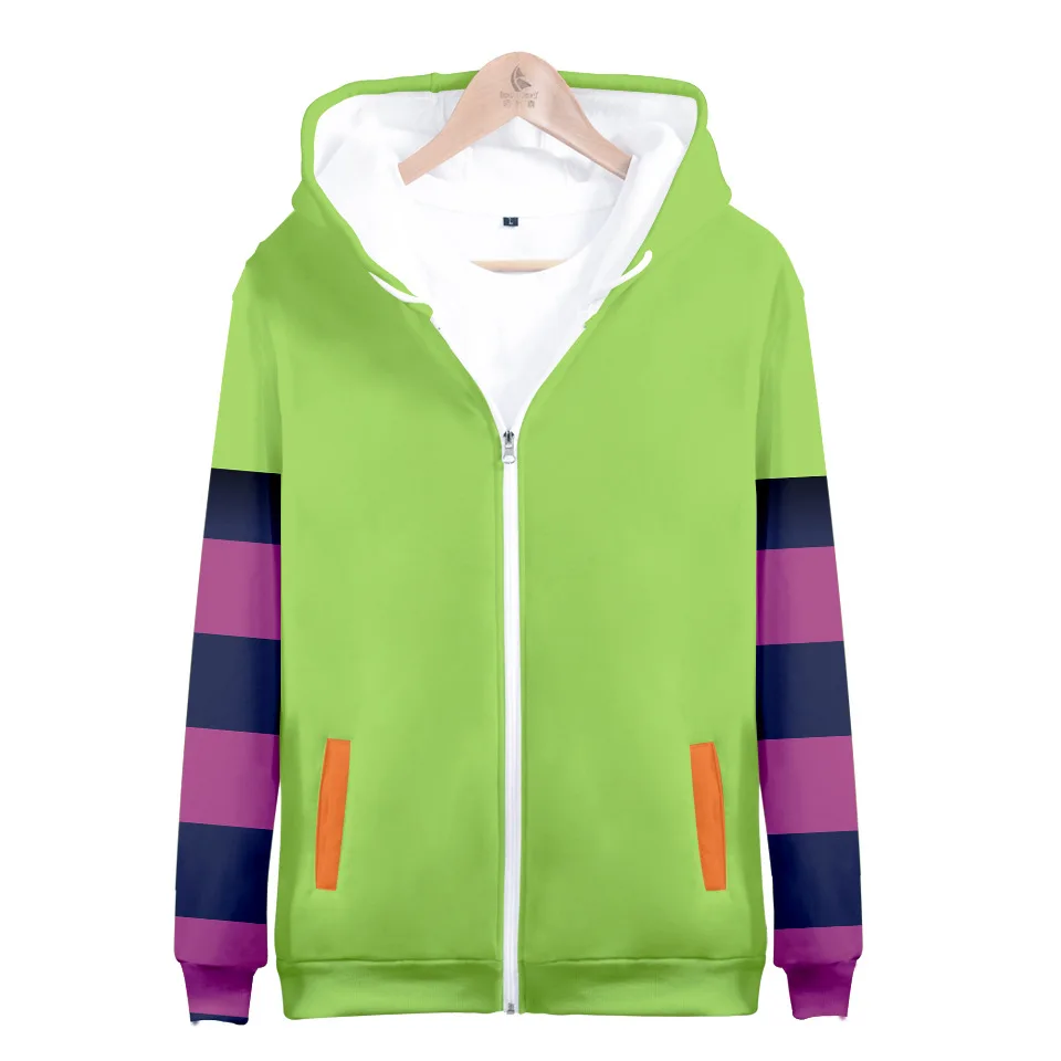 

Hot New 3D Print Zipper Hoodie Harajuku sk8 the infinity Anime Hoddie Fasion jacket Loose Sweatshirt zipper Casual Pullover