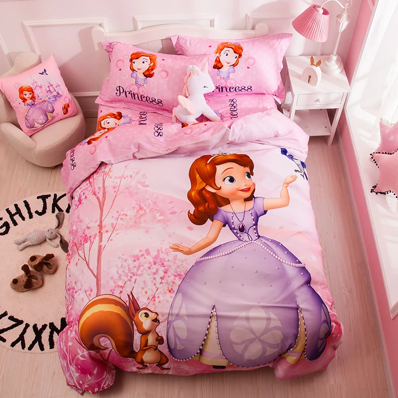 Sophia comforter постельные принадлежности для детей украшения спальни пододеяльник с