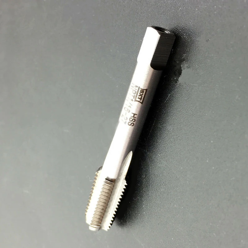 HSS Высокоскоростная сталь 1/16-27 NPT коническая Труба резьбовой кран