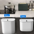 Настенное мусорное ведро 7 л9 л с подвесной дверью кухонного шкафа