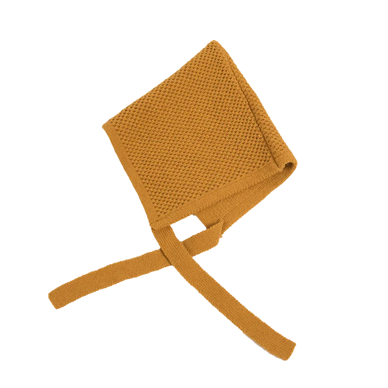 Шапка вязаная детская осенне-зимняя с ушами | Детская одежда и обувь