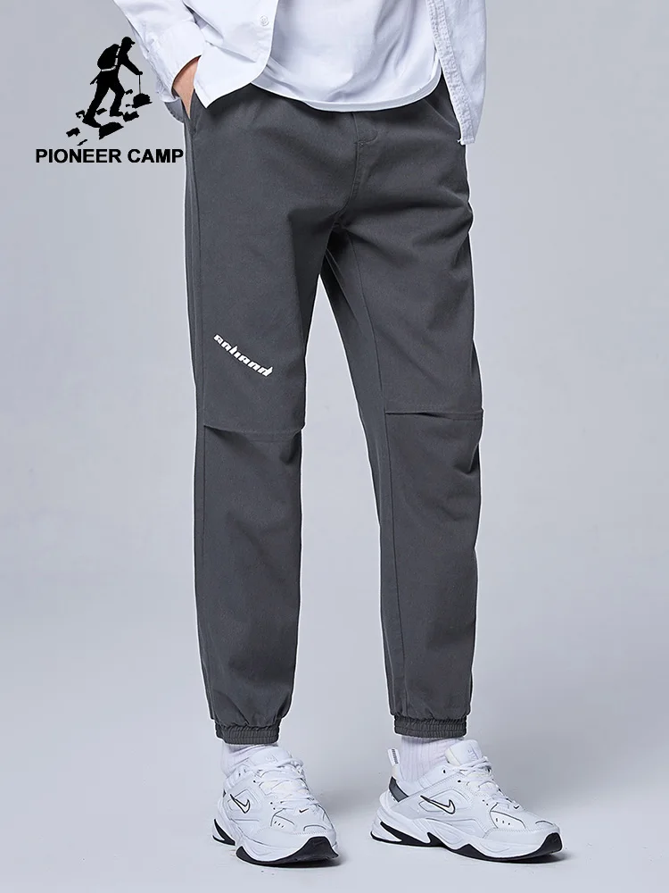 Pioneer Camp летние мужские повседневные брюки свободные 100% хлопок хип хоп модный