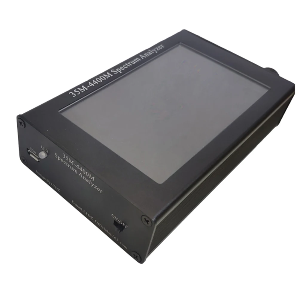 

4.3 inch 35M-4400M Handheld Simple Spectrum Analyzer Measurement Interphone Signal Analysis Tool