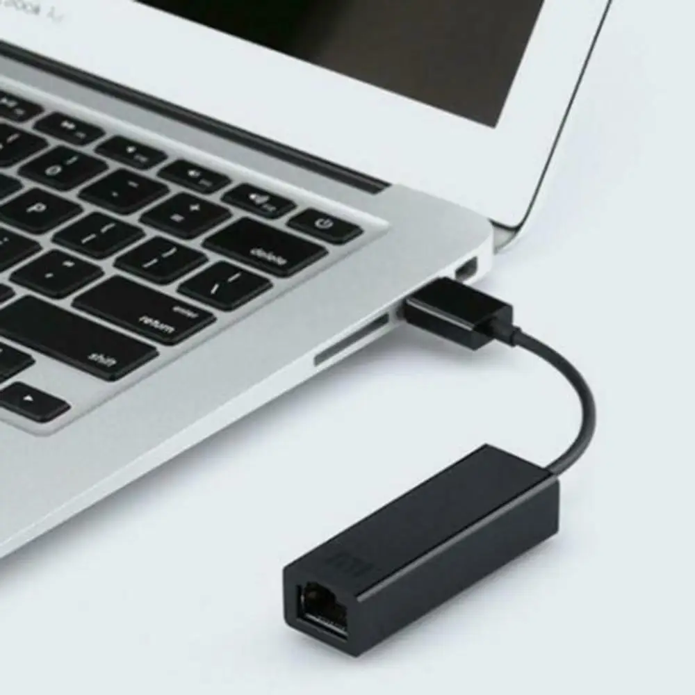 Оригинальный xiaomi USB к RJ45 внешняя карта Ethernet сетевой адаптер 10/100 Мбит/с для ТВ