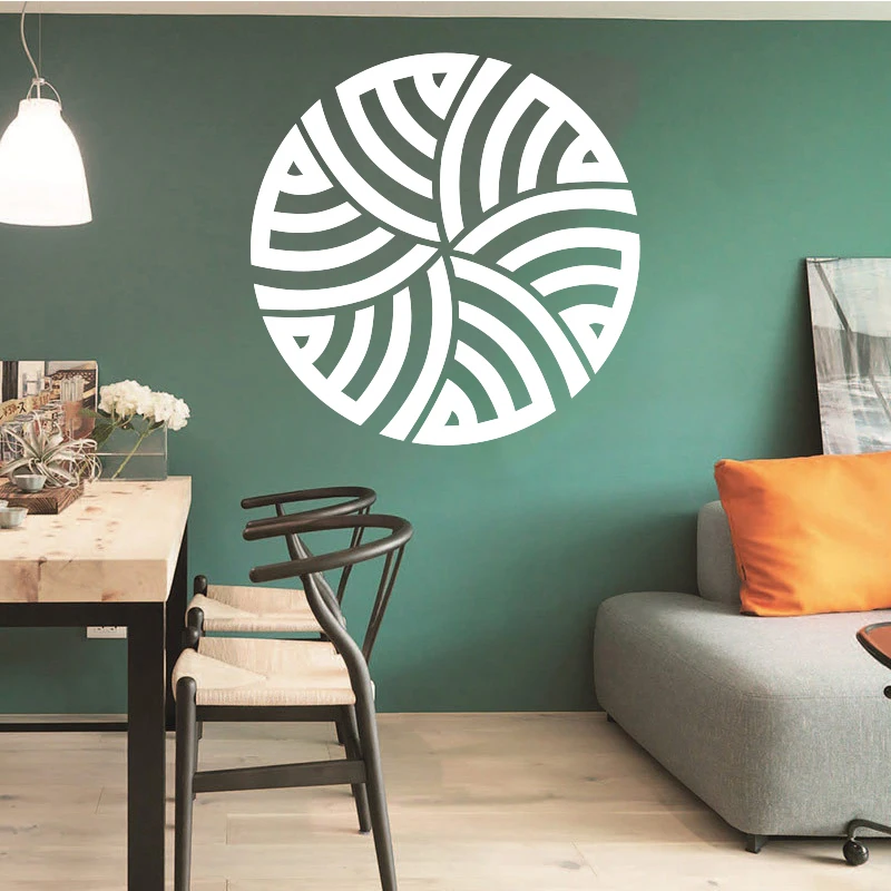 Арабская каллиграфия Аллах Дизайн Винил семья резные настенные Стикеры съемные