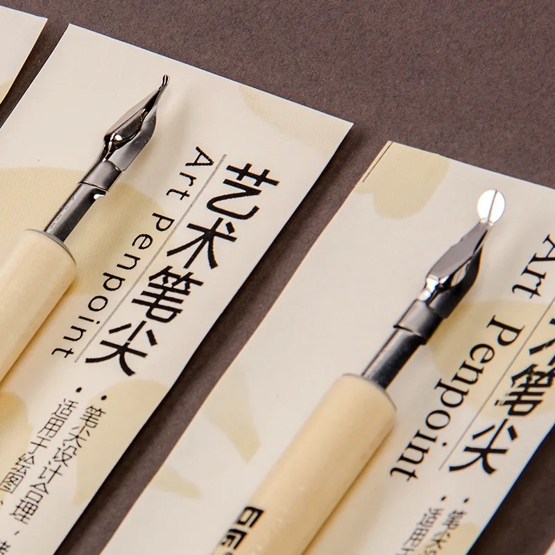 

Cartoon Animation Nibs Dip Pen Set Calligraphy Pen Set for Lettering Skeching Art Drawing Mapping Decorative Designs Comic Pen