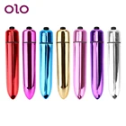 Вибратор-Пуля для стимуляции точки G и клитора, 10 скоростей, водонепроницаемый, интимные игрушки для женщин