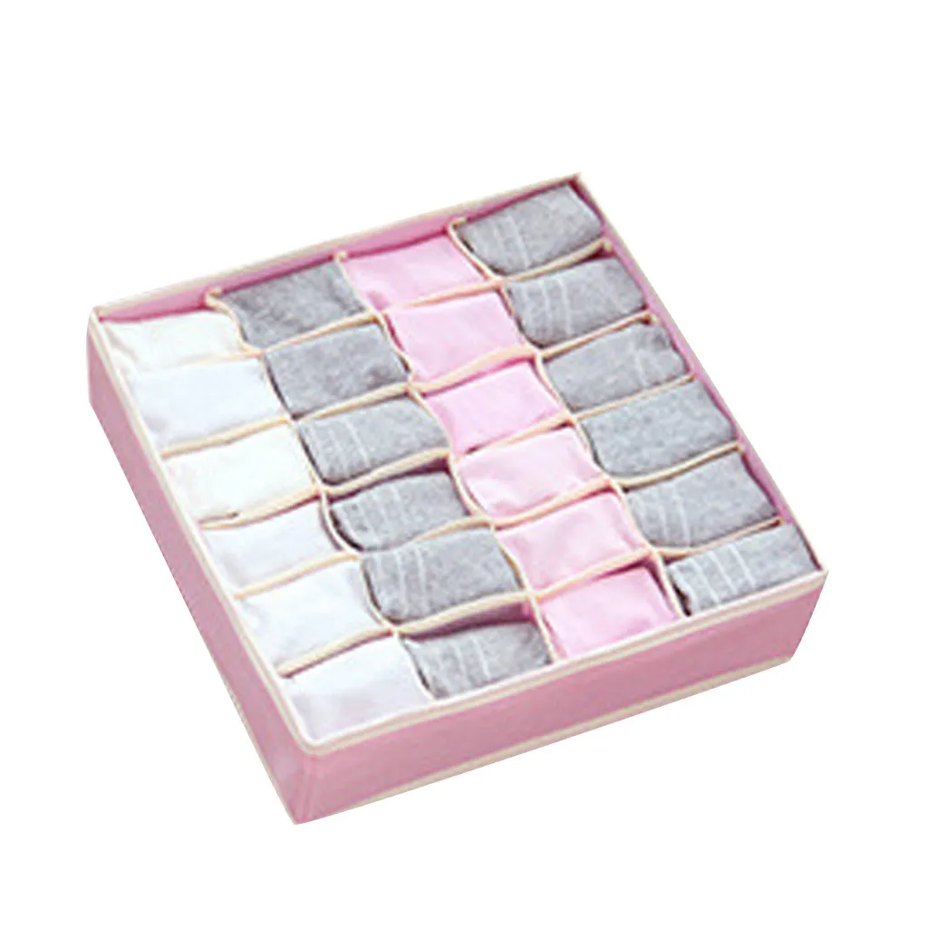 Нетканая ткань для хранения одежды 24 ячейки складной шкаф водонепроницаемый