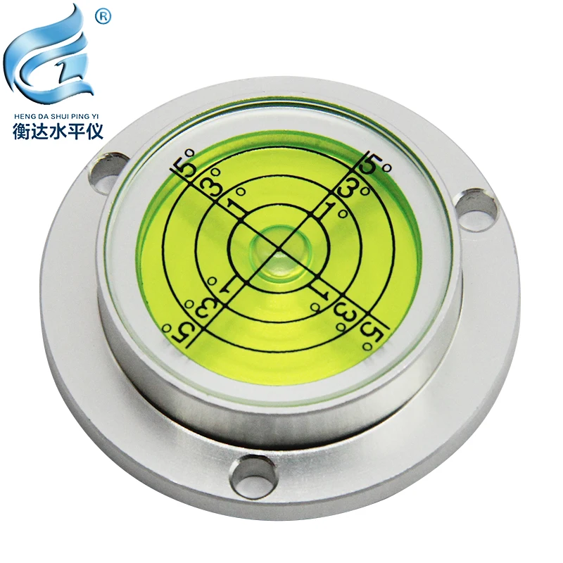 Измерительный прибор уровня бычий глаз металлический корпус Универсальный