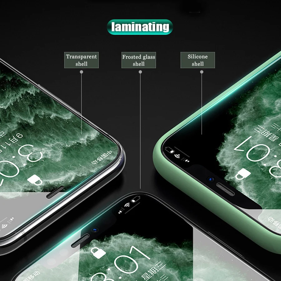 3pcs full cover tempered glass for iphone 7 8 6 6s plus se 2020 screen protector for iphone 12 11 xr x xs max pro mini glass free global shipping