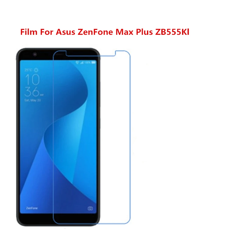 1/2/5/10 шт. ультратонкая прозрачная защитная пленка для HD ЖК-экрана с тканевой пленкой для очистки для Asus ZenFone Max Plus ZB555Kl.