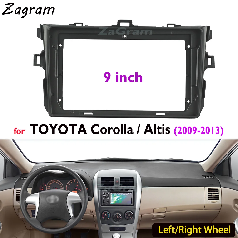 9 дюймов 2 Din Автомобильный видео панель для Защитные чехлы сидений сшитые