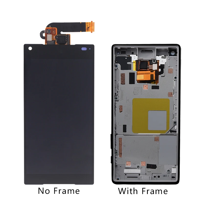 Оригинальный ЖК дисплей для SONY Xperia Z5 Compact дигитайзер сенсорного экрана с рамкой - Фото №1