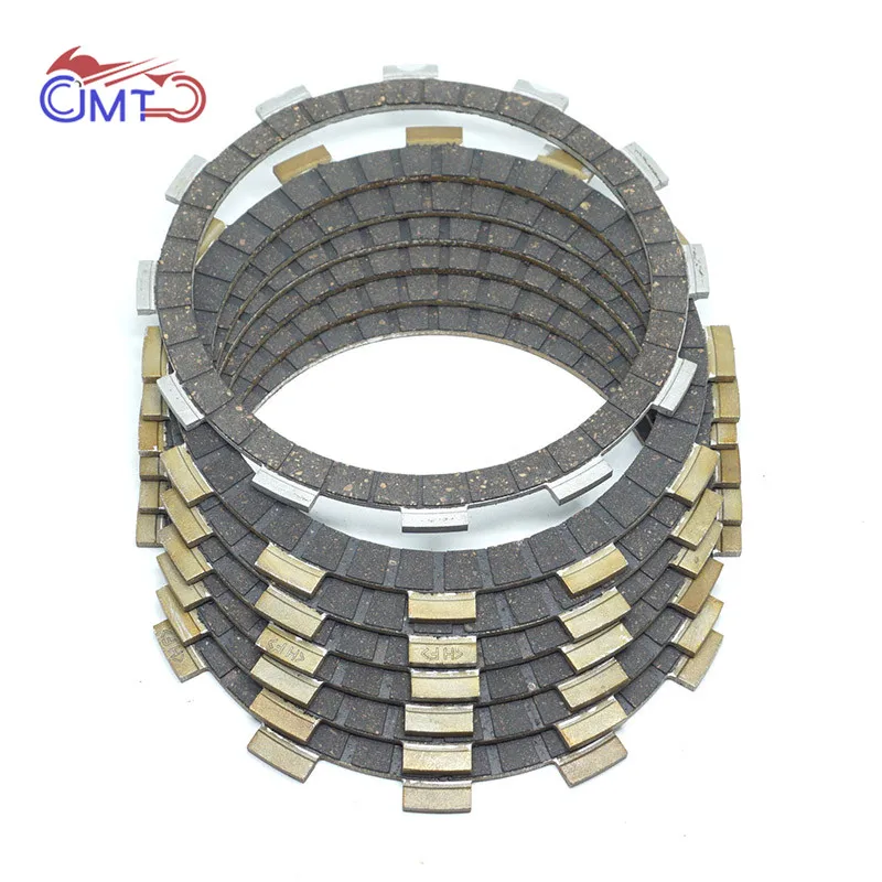 

For Suzuki Intruder Classic VL400 2001-2009 2014-2015 VL400C 2006-2009 VL400CZ 2007-2009 Clutch Friction Disc Plate Kit 7P Set