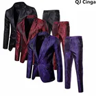 2021 новая одежда для маленькой девочки 2 шт. мужской костюм с блейзером смокинг прилегающего силуэта; Пальто брюки торжественное мероприятие Свадебные Жених Пальто; костюм мужской пиджак для мужчин 3xl