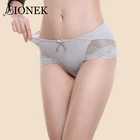 Сексуальное женское нижнее белье BIONEK, кружевные трусики с заниженной талией, однотонные сексуальные трусики, женское нижнее белье, кружевное нижнее белье, трусики с вырезами