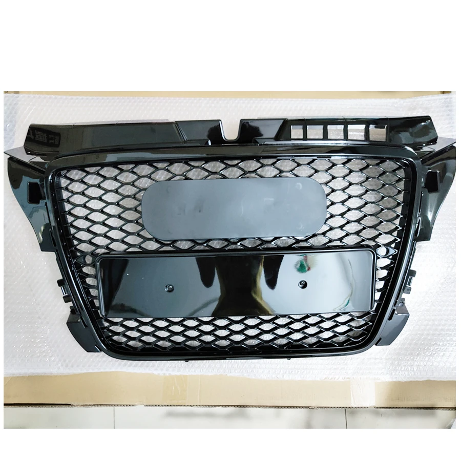

For RS3 Style Front Sport Hex Mesh Honeycomb Hood Grill Gloss Black for Audi A3/S3 8P 2009 2010 2011 2012 2013
