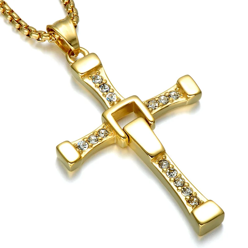 Европейская и американская Мужская подвеска-крест Tempera из нержавеющей стали |