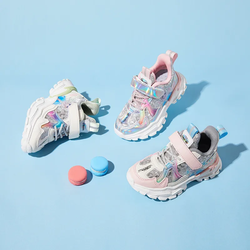 

High Quality Comfortable outdoor Running Sports Sneakers New Spring Kids Shoes For Girls Girls Children Shoes Chaussure Enfant