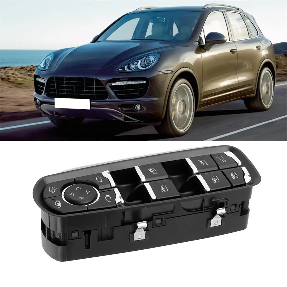 

Replaceable New Front Door Power Window Switch Button For Porsche Cayenne Macan Panamera 2011-2016 7PP959858RDML 7PP959858MDML