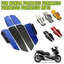Motorcycle Modified Footrest Foot Pad Pedal Step Footpad Protection Cover Part For Honda FORZA 300 350 250 125 Forza300 Forza125
