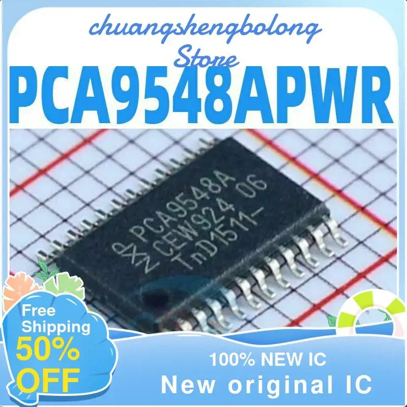 

10-200 шт. PCA9548APW PCA9548APWR PCA9548 PD548A TSSOP24 новый оригинальный IC