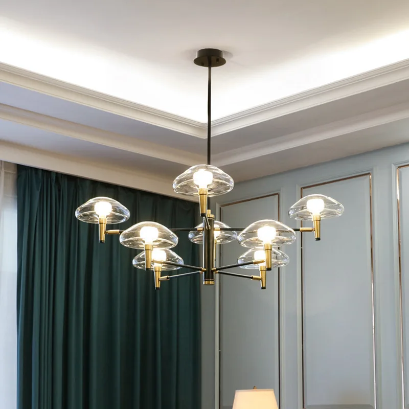 Modern Living Room/bedroom/minimalist/restaurant Pendant Light Nordic Clothing Decoration Glass Ball Lamp luminaria | Лампы и